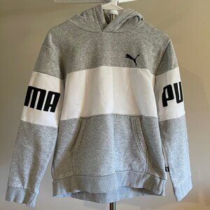 Boy's Puma Sweatshirt Hoodie Size L 14/16 Pre-owned